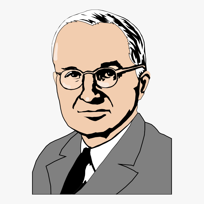 United Office Of States Vector S - Harry S Truman Cartoon, HD Png Download