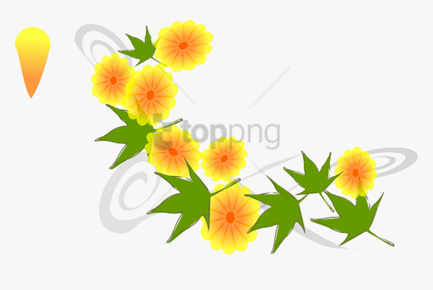 Free Png Download Inspired Yellow, Flower, Flowers, - Nature Clipart, Transparent Png