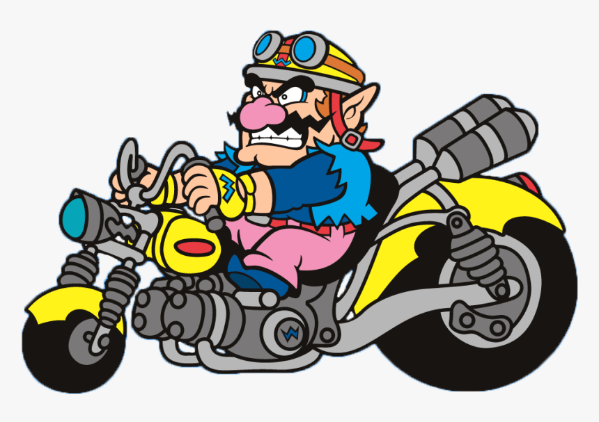 Fast Clipart Fast Motorcycle - Wario Bike Png, Transparent Png