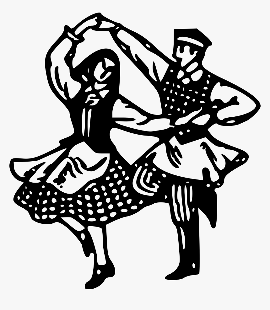 Transparent Dancer Clip Art - Folk Dance Clip Art, HD Png Download