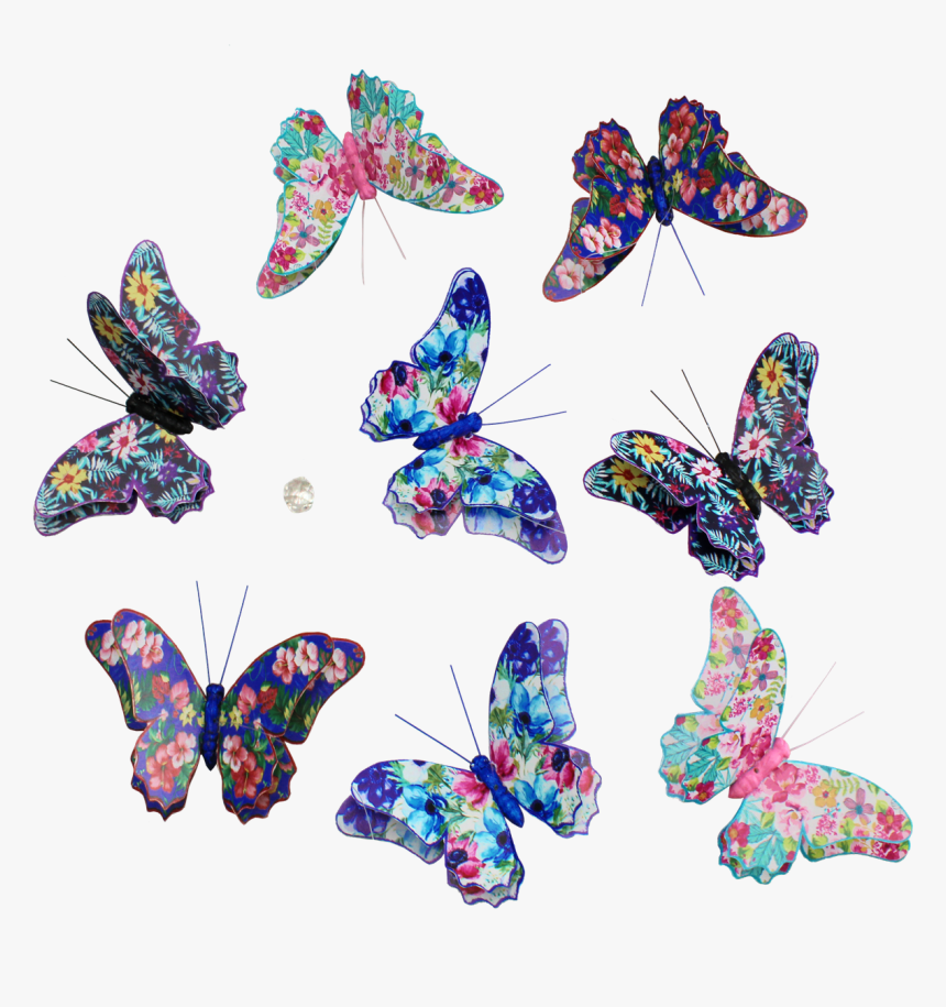 Butterfly Fantasy Duo Paper Garland - Swallowtail Butterfly, HD Png Download