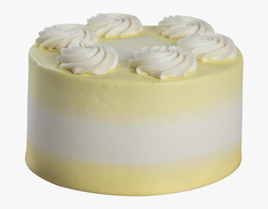 Lemon Creme Cake - Birthday Cake, HD Png Download