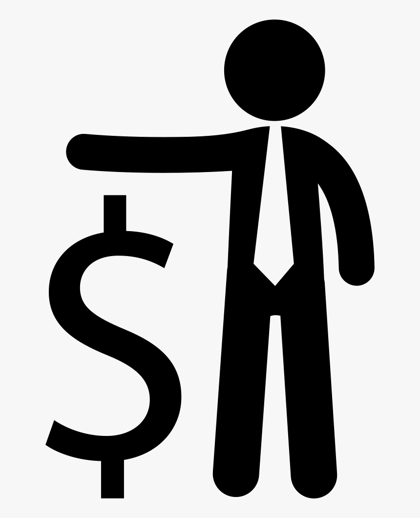 Businessman With Dollar Symbol - Personal Natural Vs Juridica, HD Png Download