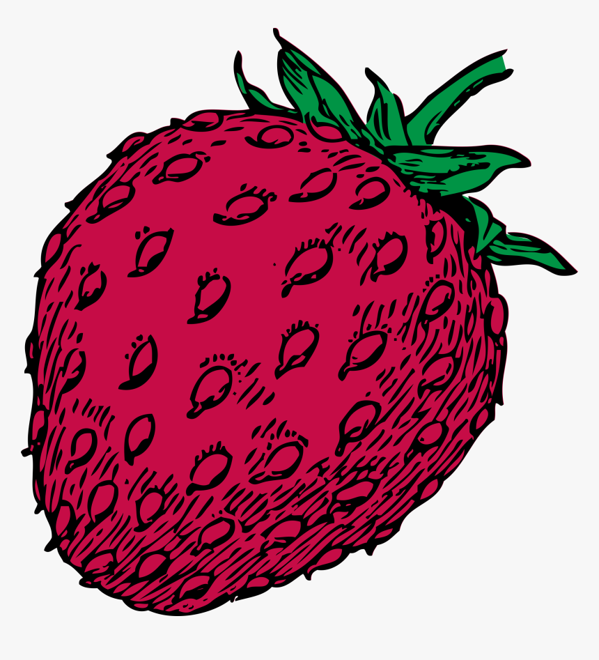 Color Clip Arts - Strawberry Clip Art, HD Png Download