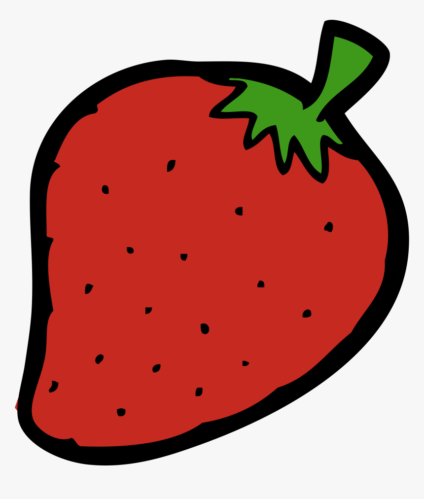 Clipart Strawberry - Strawberry Clipart Pdf, HD Png Download
