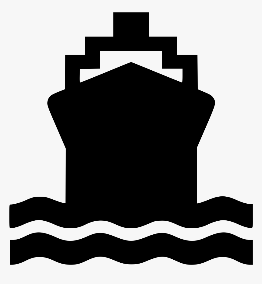 File Aiga Watertransportation Svg Wikimedia Commons - Boat Icon, HD Png Download