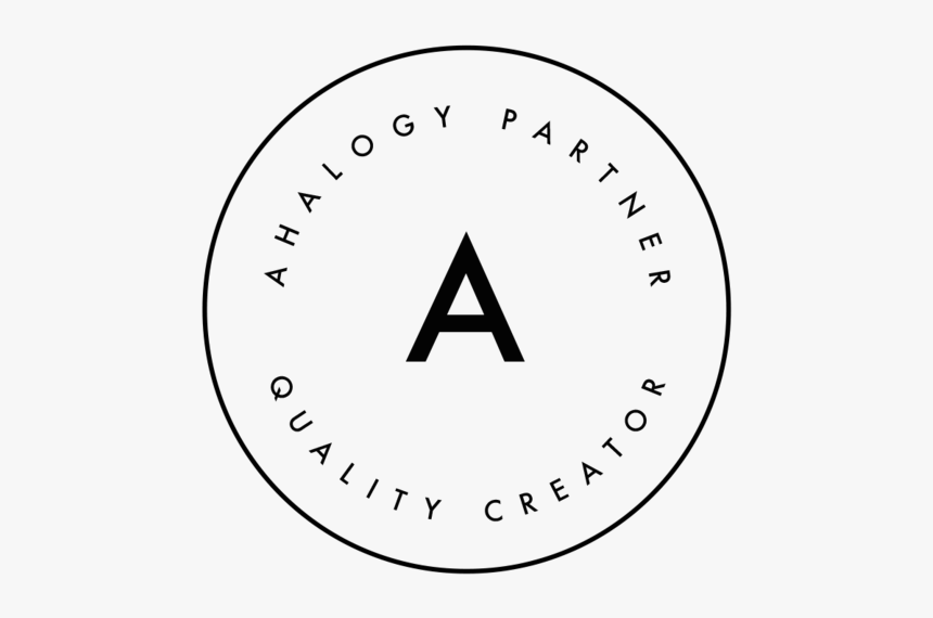 Ahalogy Badge - Circle, HD Png Download