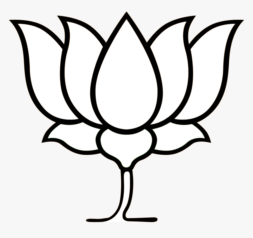 In Press Amravati Pinterest - Bjp White Logo Png, Transparent Png