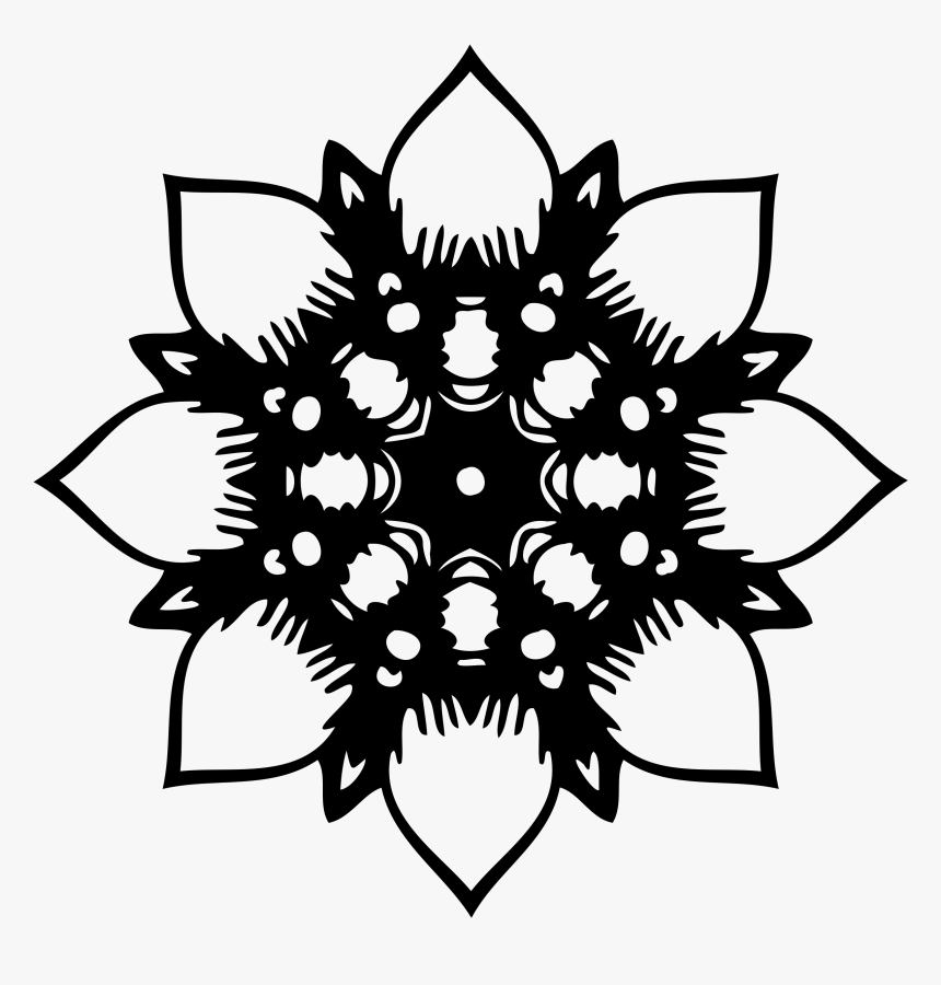 This Free Icons Png Design Of Abstract Flower 5 , Png - Papel Picado Banner Cut Out, Transparent Png