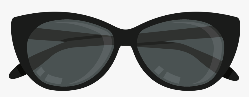 Sunglasses,vision Care,eyewear - Black-and-white, HD Png Download