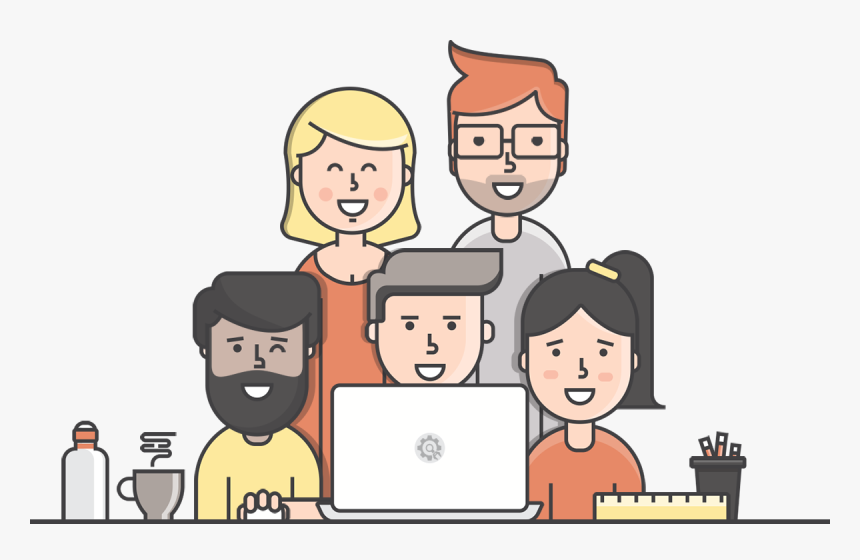 People At Work - Media Development, HD Png Download