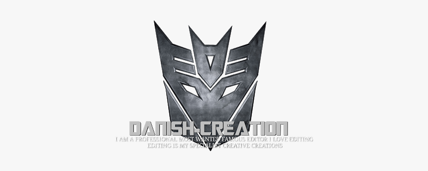 Logo Decepticon Transformer Png, Transparent Png