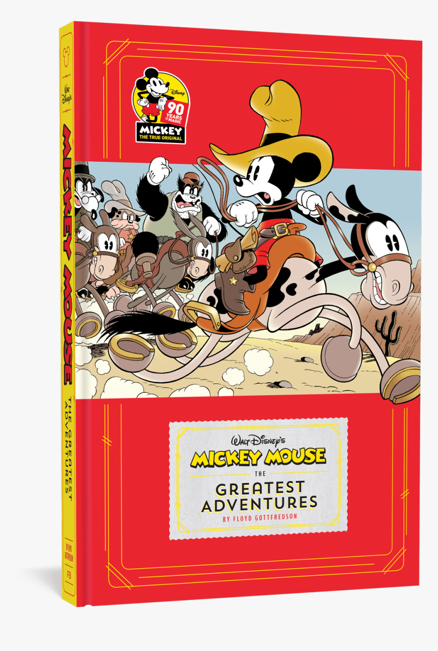 Mickey Mouse The Greatest Adventures - Mickey Mouse By Floyd Gottfredson, HD Png Download
