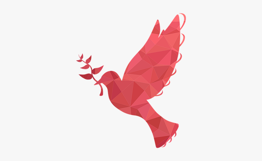 Pigeon, Bird, Flower, Peace, Icon, Peace Sign, 3d Bird - Batak Christian Protestant Church, HD Png Download