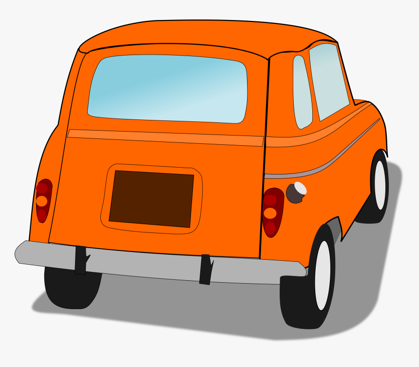 Criminal Clipart Car - Car Back Side Clipart Png, Transparent Png