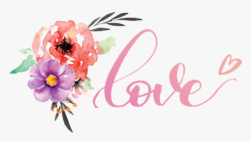 Beautiful Hand Painted Flowers Hd Png Love - Common Peony, Transparent Png