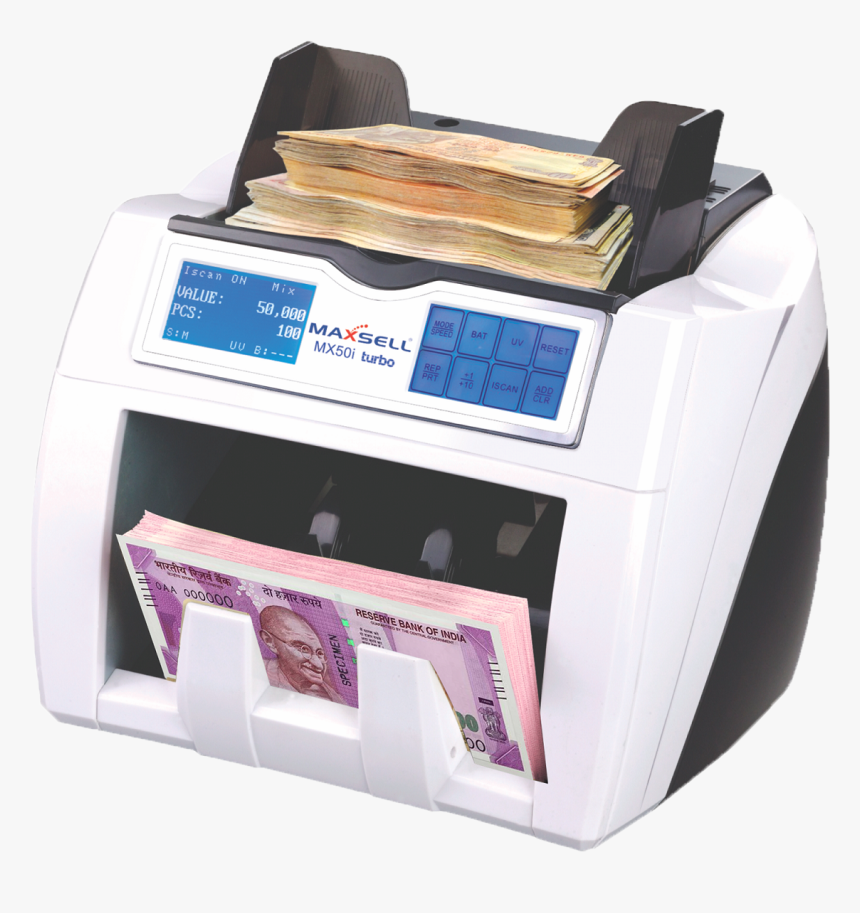 Mahavirimage3 - Maxsell Currency Counting Machine Price, HD Png Download