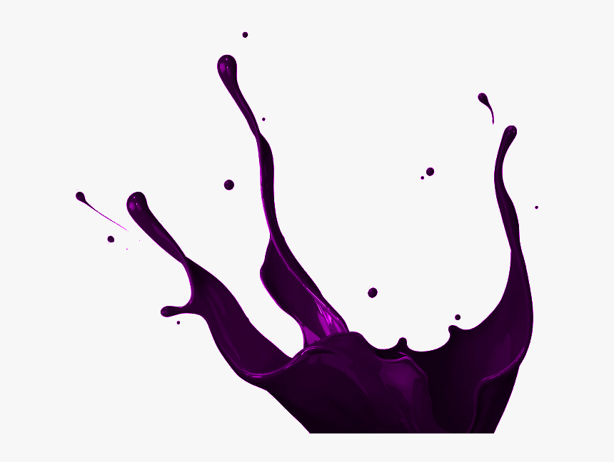 Mundo Do Photoscape E Dos Png S - Paint Splash Purple Png, Transparent Png
