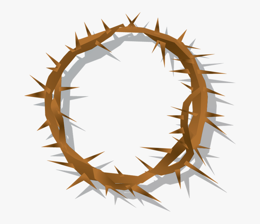 Crown Of Thorns Gospel Of Mark Sticker Zazzle - Corona De Espinas Vector, HD Png Download