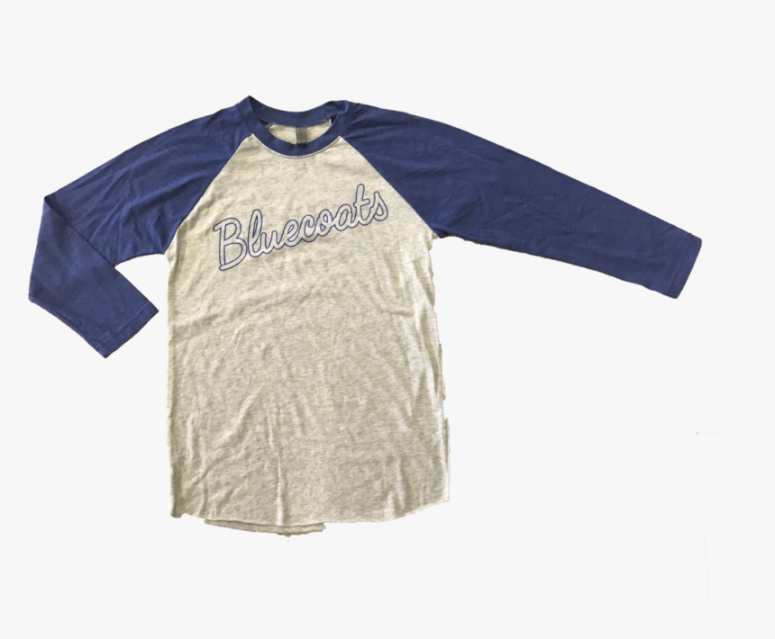 3 4 Sleeve Script Bluecoats Baseball T-shirt, HD Png Download
