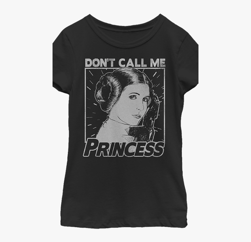 Star Wars T-shirt For Women - Dont Call Me Princess, HD Png Download