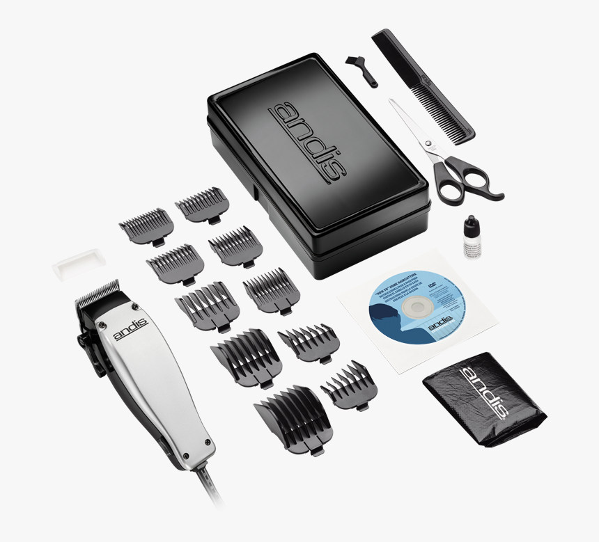 Andis Home Haircut Adjustable Blade 19-piece Haircutting - Andis Haircut Kit, HD Png Download
