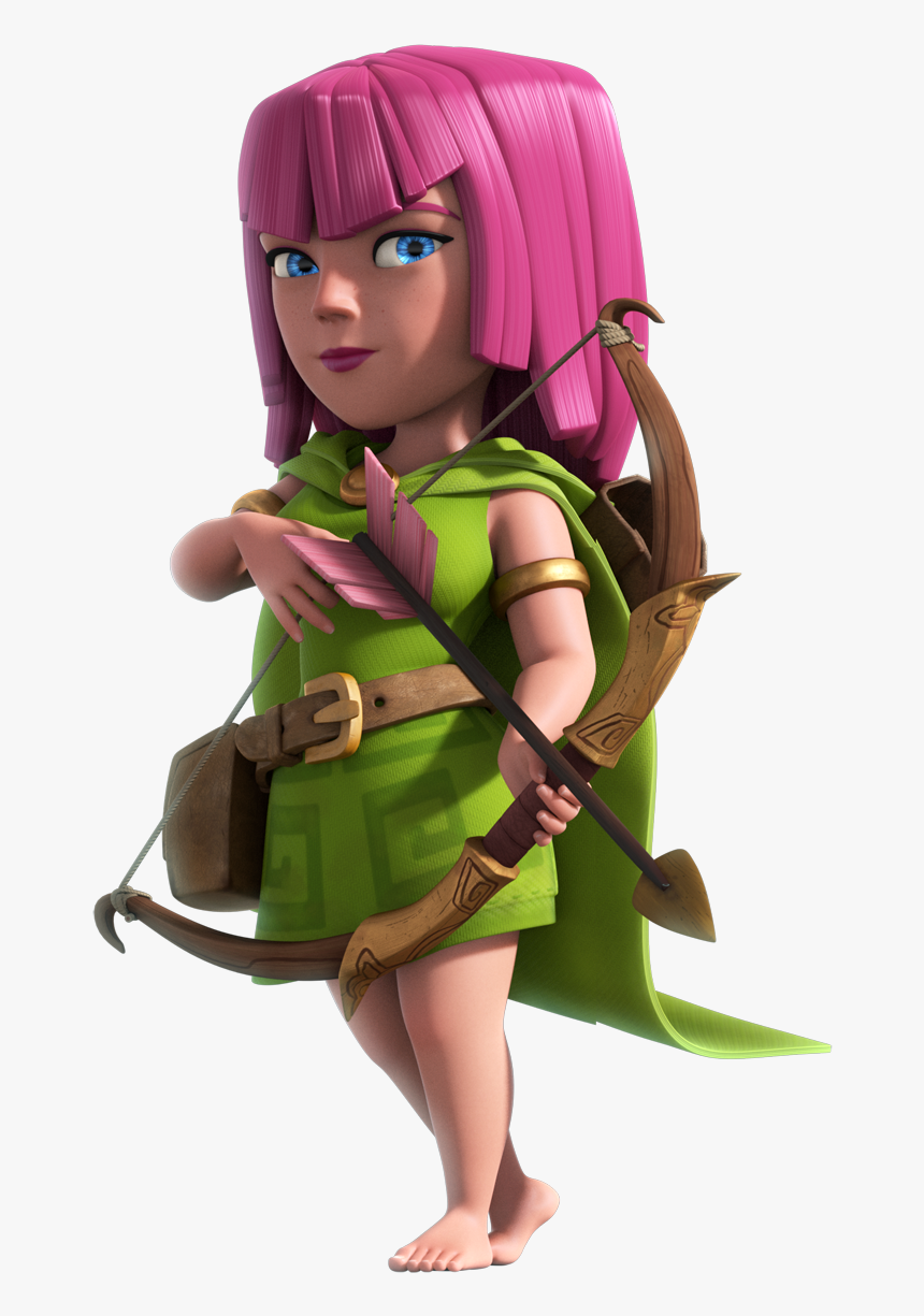 Clashofclansarcher - Clash Of Clans Archer, HD Png Download