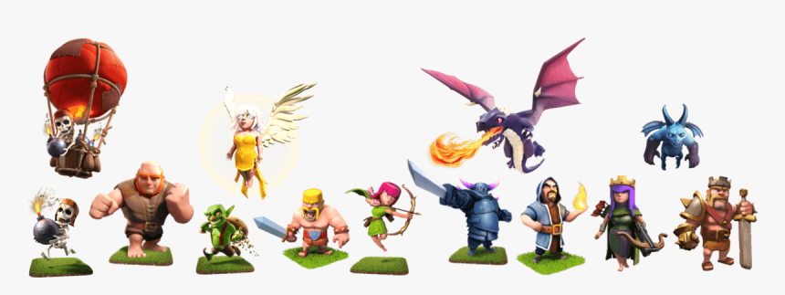 Clash Of Clans Units, HD Png Download