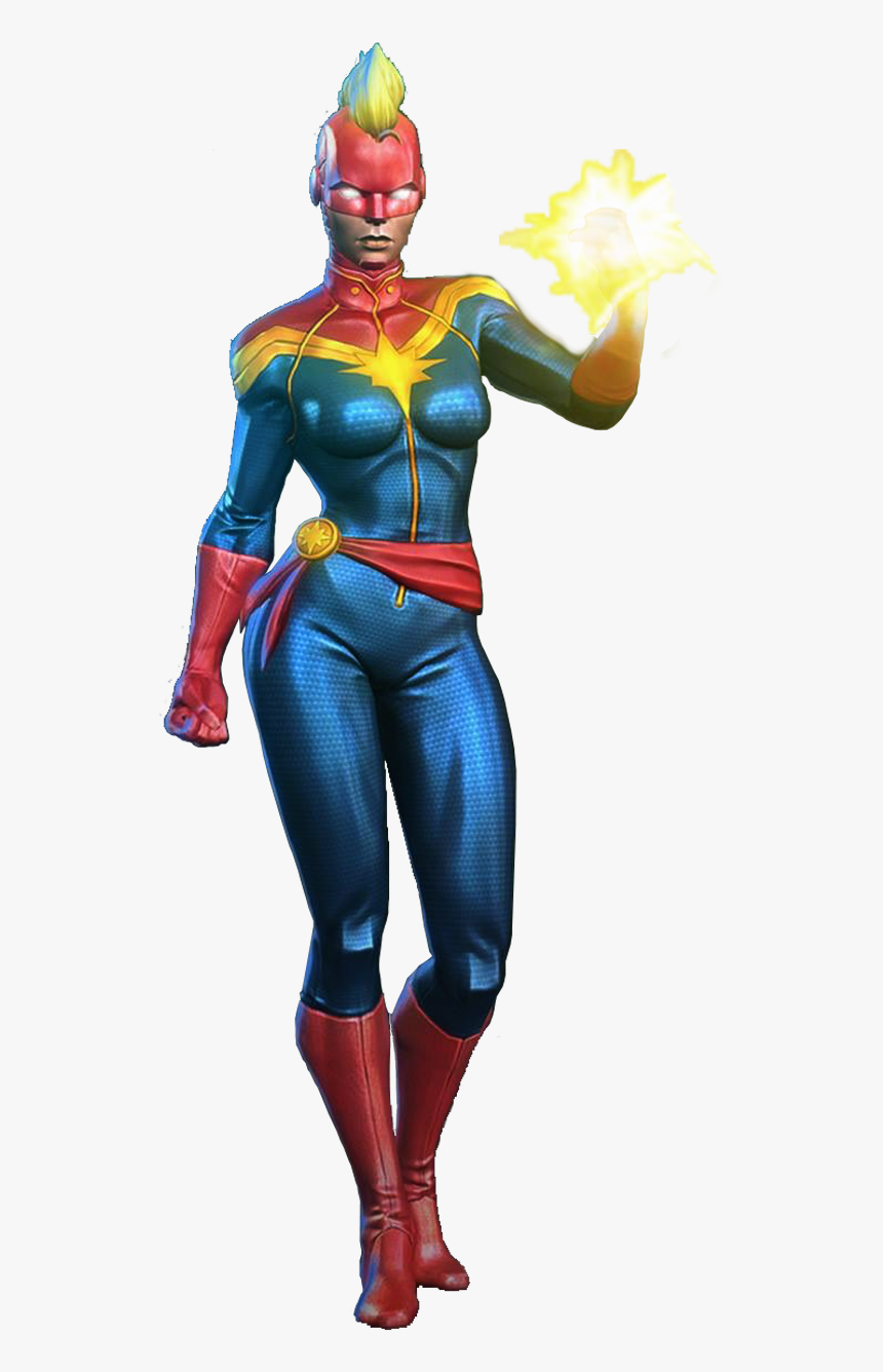 Captain Marvel Marvel Contest Of Champions, HD Png Download