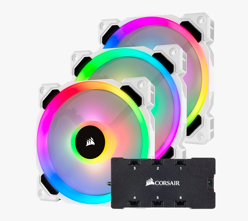 Corsair Ll120 White, HD Png Download