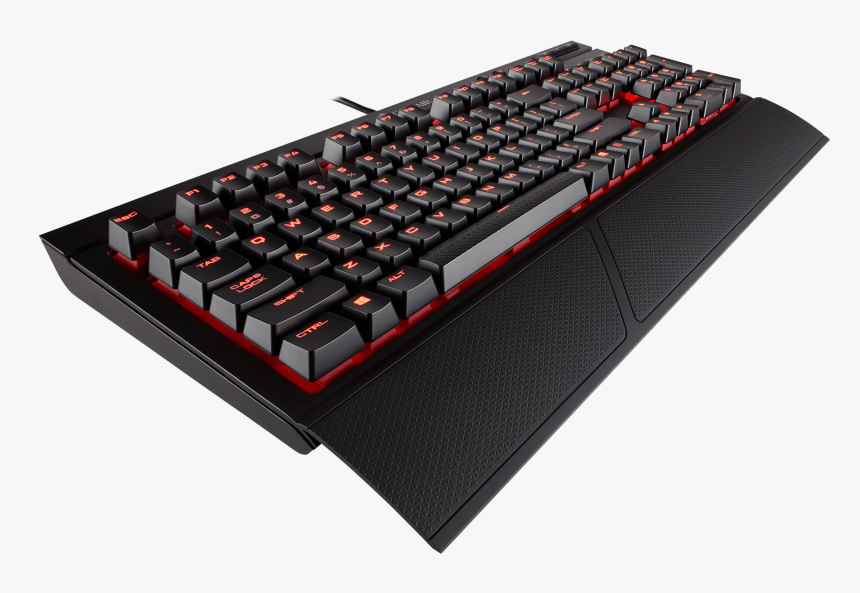Corsair Gaming K68 Mechanical Keyboard, Backlit Red - Corsair K70 Lux Red, HD Png Download