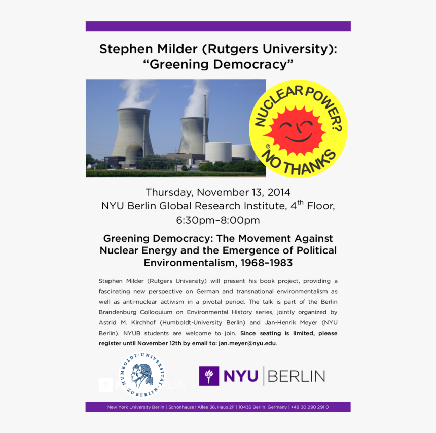 Nuclear Power No Thanks, HD Png Download