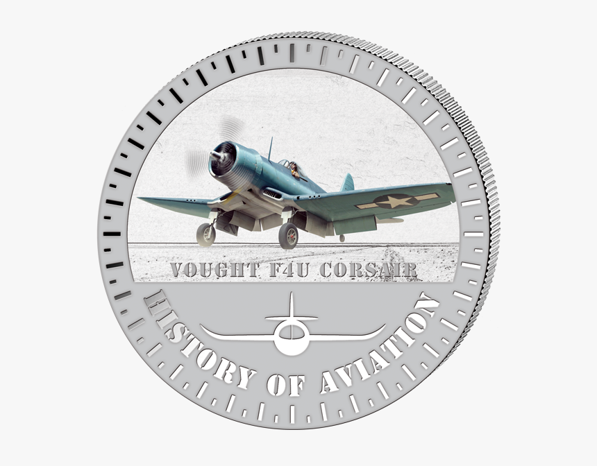 5000 Francs Vought F4u Corsair, HD Png Download