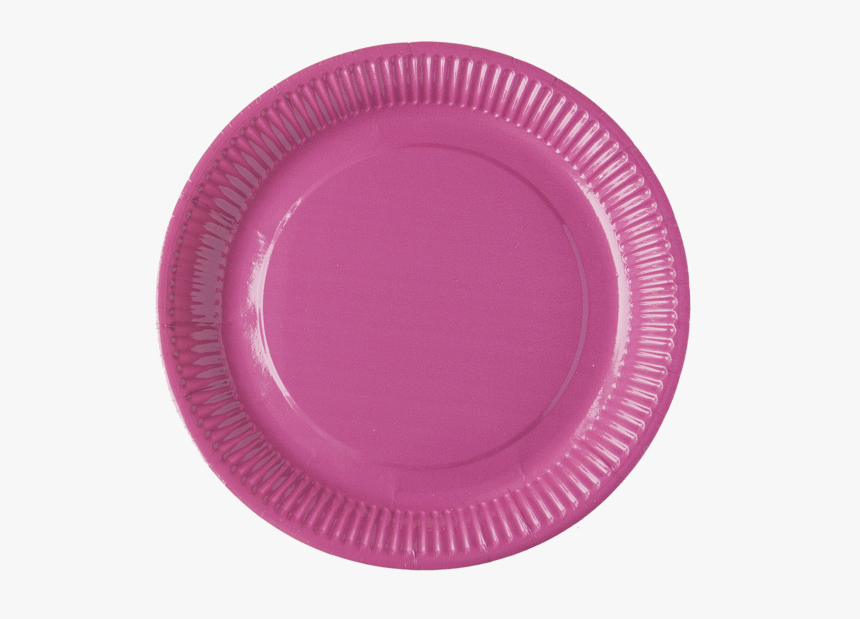 Colored Pink Smooth Fluted 23cm - Circle, HD Png Download