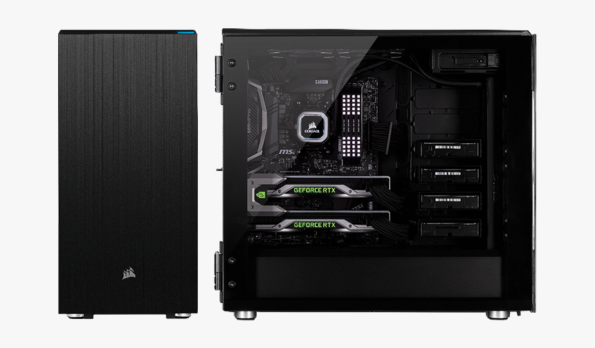 Corsair Carbide 678c Black White, HD Png Download