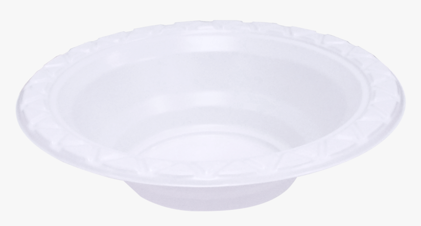 [twin Pack] 12 Ounce White Plastic Bowl - Ceramic, HD Png Download