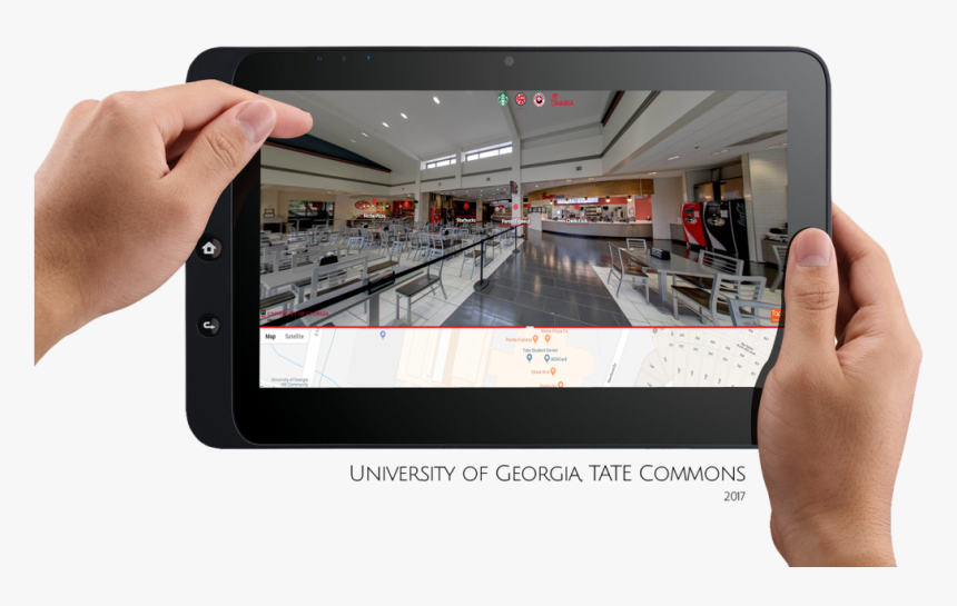 Interactive 360web Is The Next Evolution Of Content - Hand Holding Tablet Png, Transparent Png