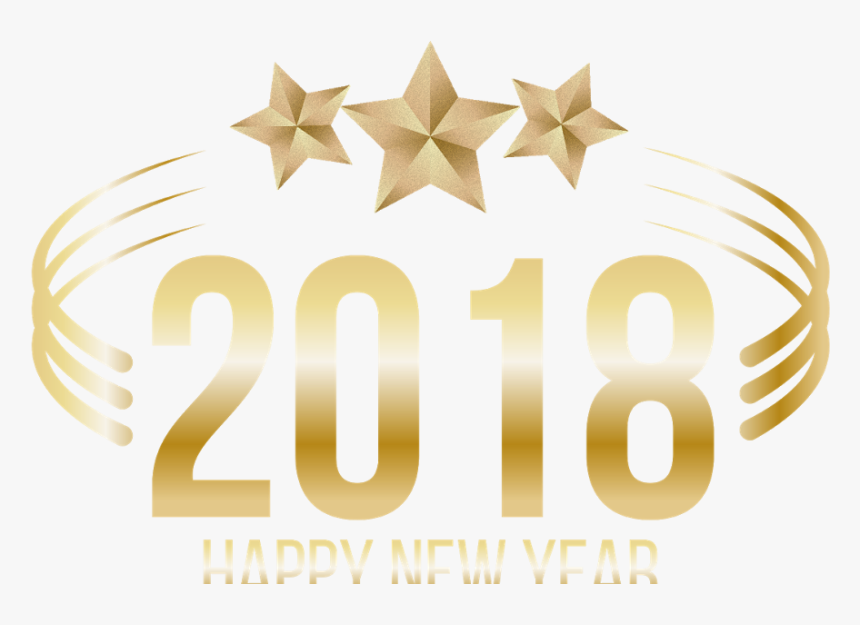 Bg Happy New Year 2018png, Transparent Png