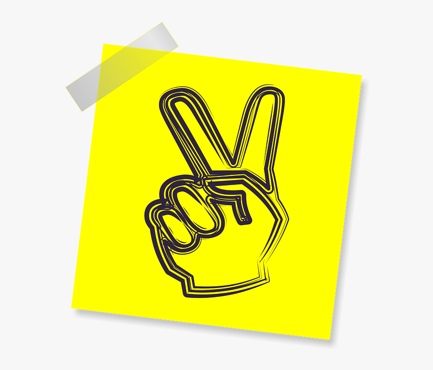 Victory, Hand, Success, Achievement, Happiness, Winner - Next Time Words, HD Png Download