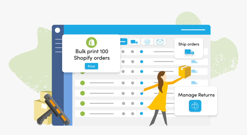 Shopify Order Management, Shopify Inventory Management - Inventory Management Veeqo, HD Png Download