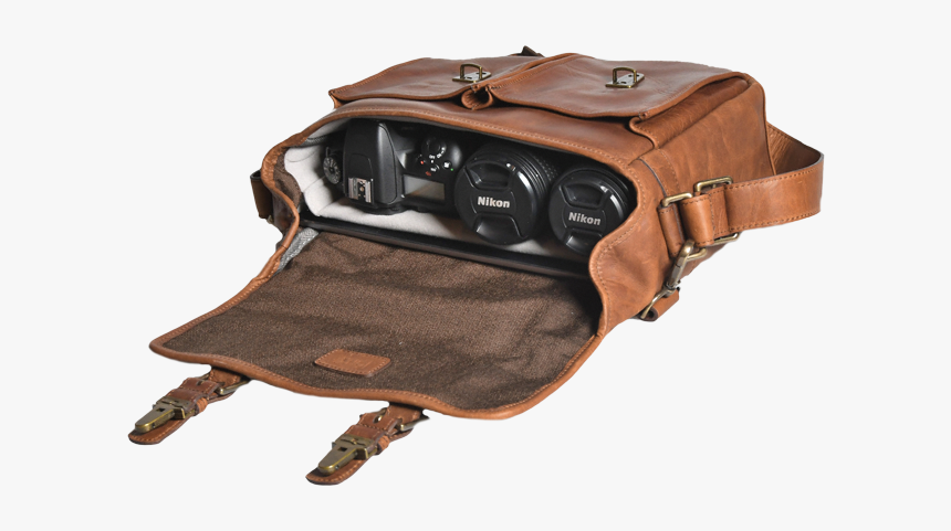 Nikon 100th Anniversary Premium Leather Bag, HD Png Download