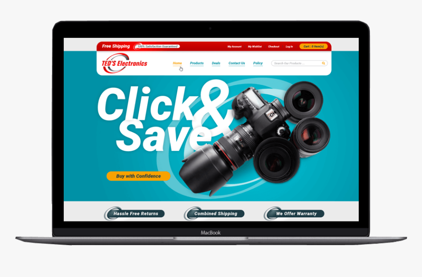 Ted Shopify Theme - Mirrorless Interchangeable-lens Camera, HD Png Download