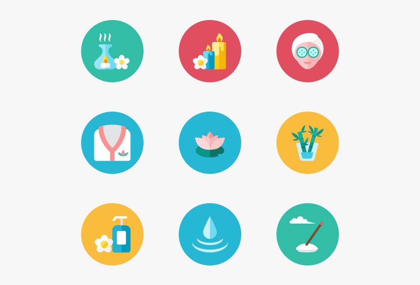 Relax Flat Icon, HD Png Download