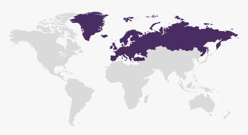 Europe Map - Nidec Motor Corporation, HD Png Download