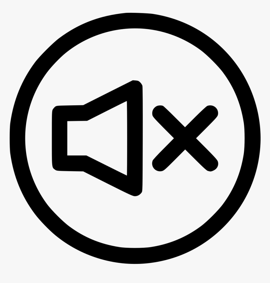 Audio Volume No Speaker Mute Sound - Social Media Icon Facebook, HD Png Download