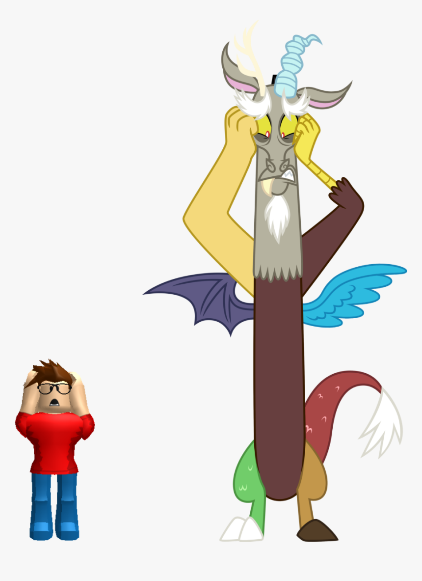 Mlp Discord Worried, HD Png Download