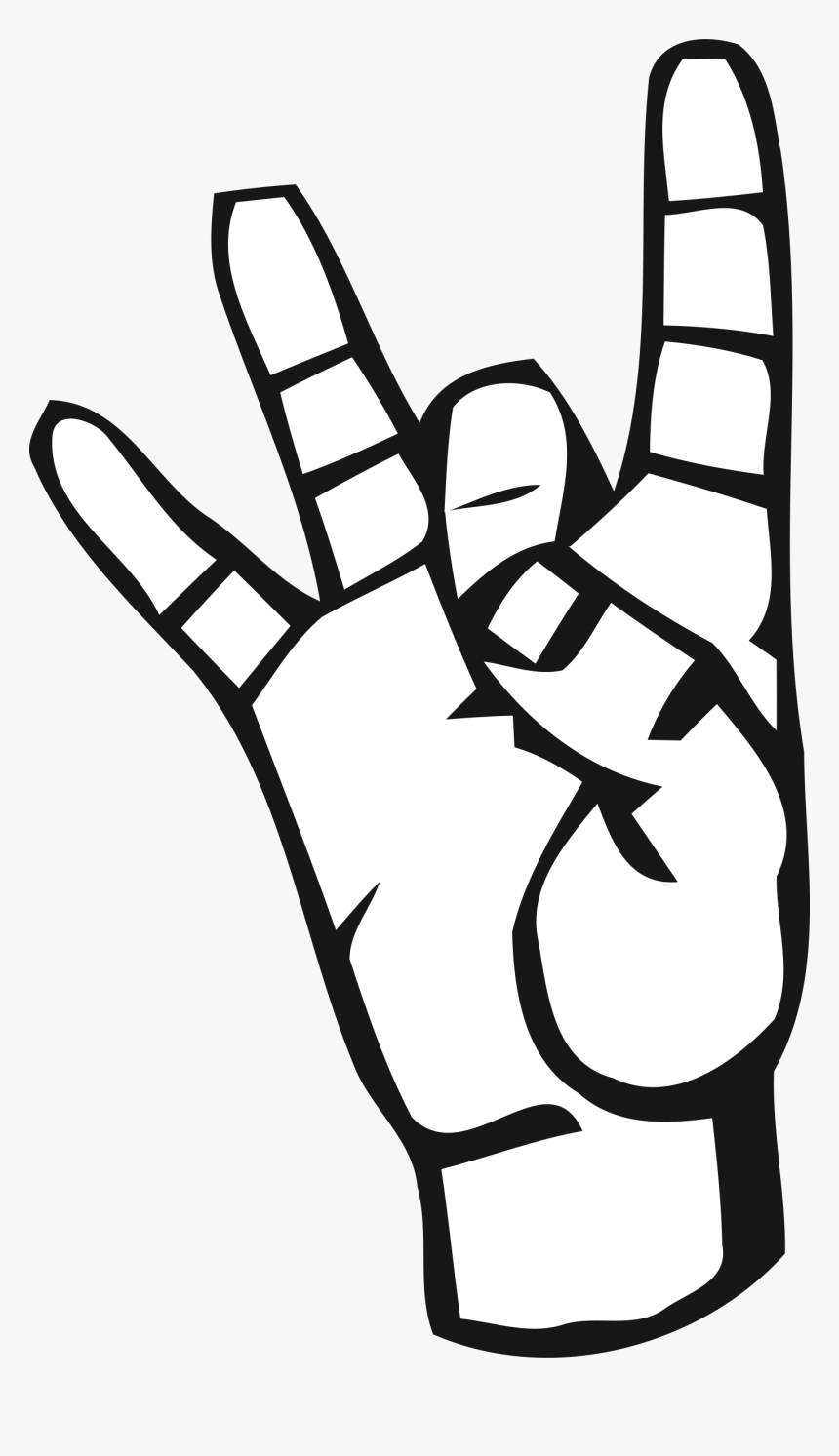 Deaf Alphabet 8 Clip Arts - Sign Language 5 Clipart, HD Png Download