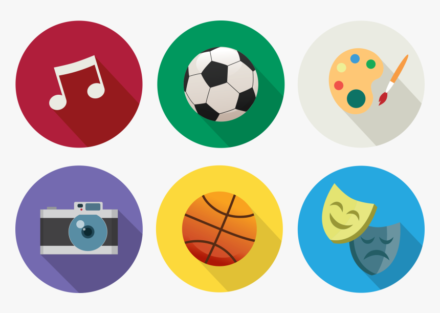 Fasc Icons - Circle - Sports And Fine Arts, HD Png Download