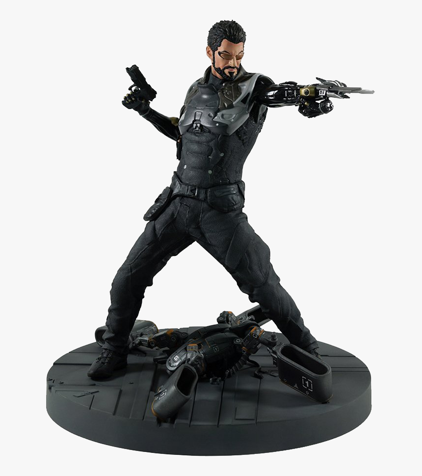 Mankind Divided Statue Adam Jensen - Deus Ex Mankind Divided Adam Jensen Figure, HD Png Download