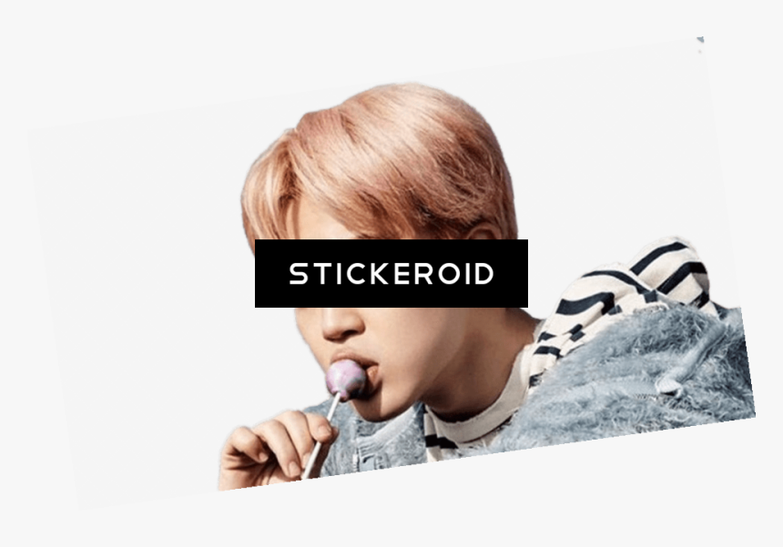 Bts Jimin Having Lollypop - Jimin, HD Png Download